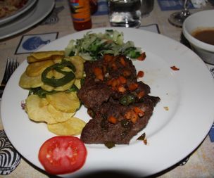Dinner - beef steak (Dion)