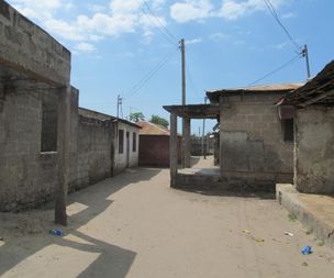 Old buildings in Bagamoyo